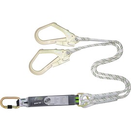 Honeywell Miller Full Body Safety Harness & Twin Tails Energy Absorbing  Lanyard Rope